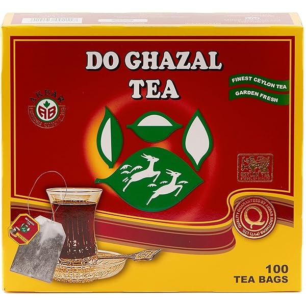 Akbar Doghazal- black te bag 100st.